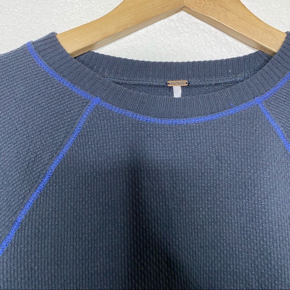 New Free People Mixed Cuff WaffleThermal - Picture 3 of 7